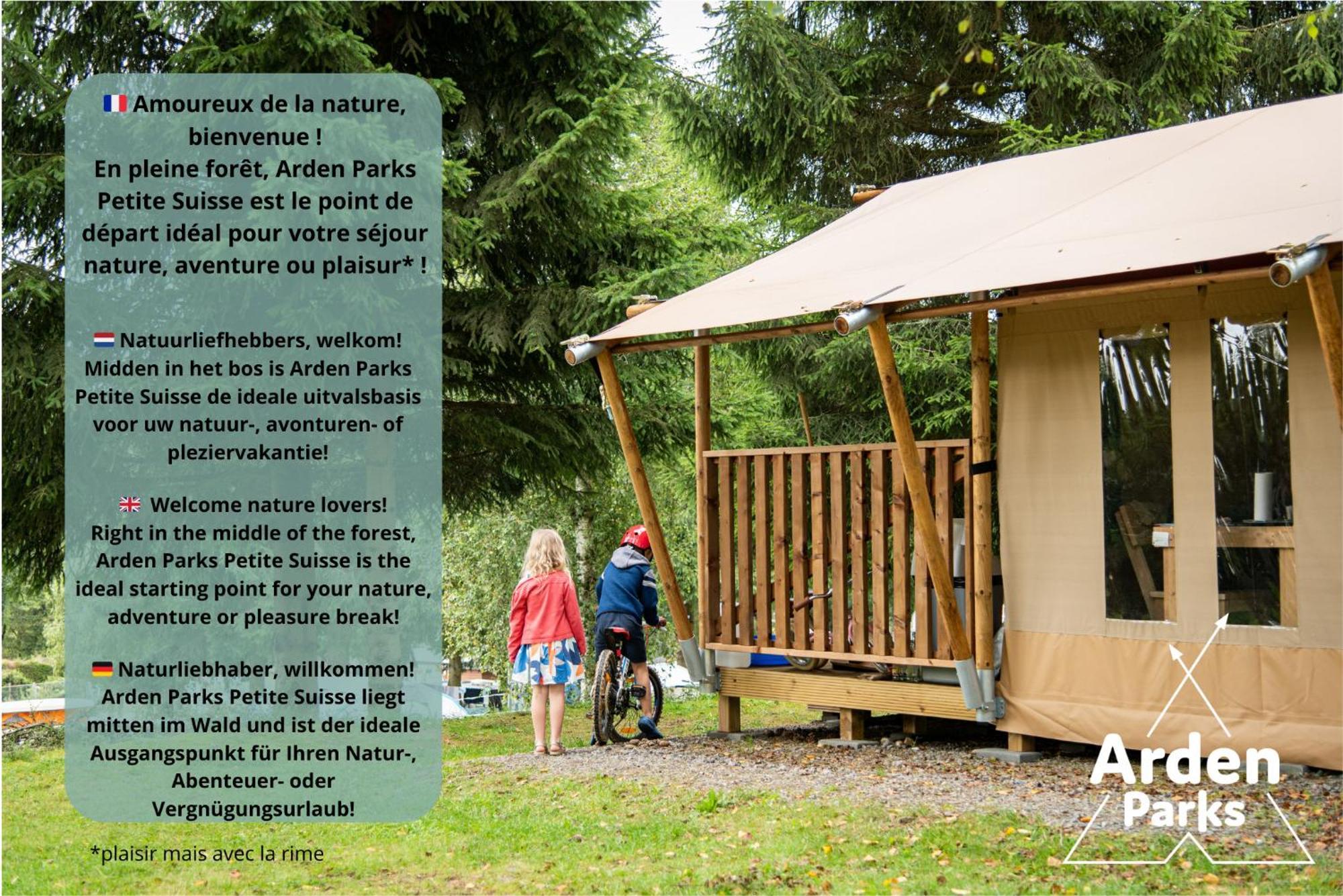 Готель Ardenparks Petite Suisse Dochamps Екстер'єр фото